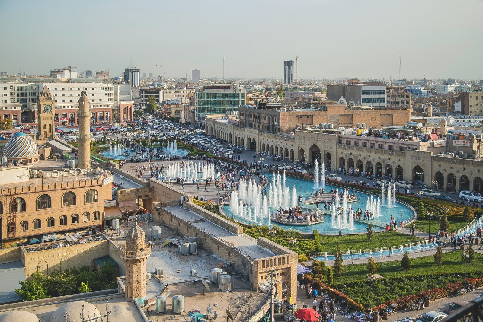 aerial view of city buildings during daytime